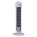 HOMCOM Tower Fan 824-001WT 70° 45W White 750 mm