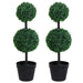 OutSunny Artificial Tree 844-264V01 Green, Black 230 mm x 230 mm x 670 mm