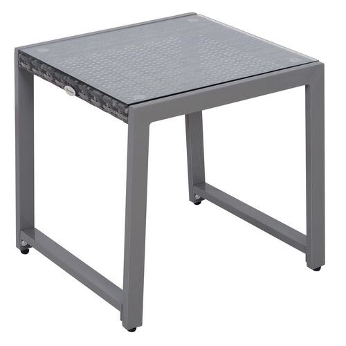 OutSunny Patio End Table 867-033 Aluminum