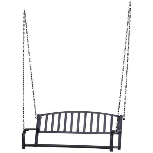 OutSunny Swing Chair 84A-035 Metal Black