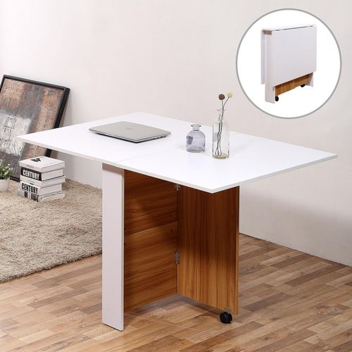 HOMCOM Foldable Table 833-412 White 1,200 x 800 x 730 mm