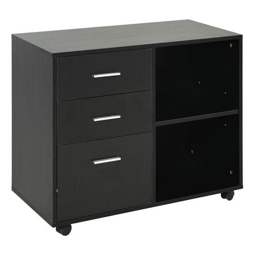 HOMCOM Cabinet 924-013BK 650 x 800 x 400 mm Black