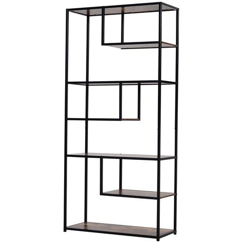 HOMCOM Shelf 836-136 Brown 298 x 820 x 1,750 mm