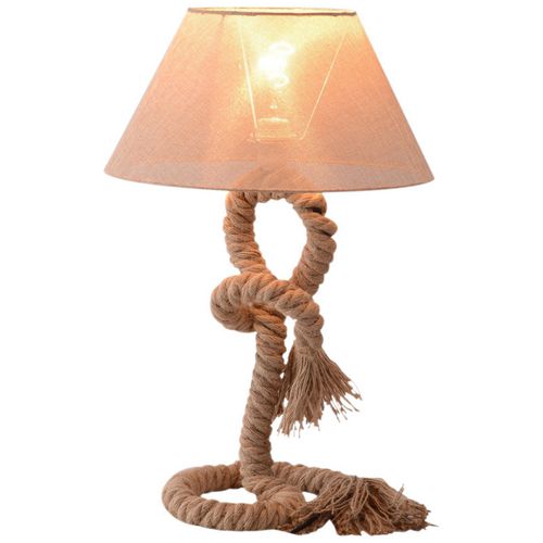 HOMCOM Table Lamp 650 x 400 x 400 mm Beige