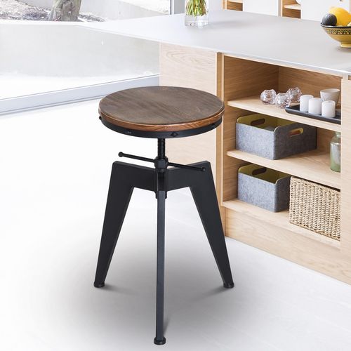 HOMCOM Barstools 835-071 Brown