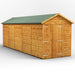 Power Garden Shed 206PAWDD Golden Brown 20x6