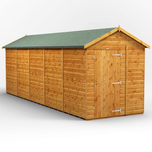 Power Garden Shed 206PAW Golden Brown 20x6