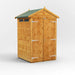 Power Garden Shed 44PASSDD Golden Brown 4x4