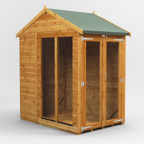 Power Garden Shed 46PASH Golden Brown 4x6