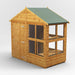 Power Garden Shed 48PAPS Golden Brown 4x8