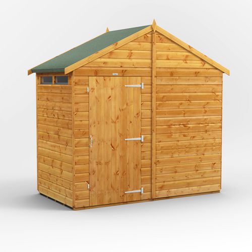 Power Garden Shed 48PASS Golden Brown 4x8