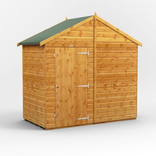 Power Garden Shed 48PAW Golden Brown 4x8