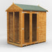 Power Garden Shed 64PASH Golden Brown