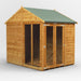 Power Garden Shed 68PASH Golden Brown 6x8