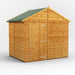 Power Garden Shed 68PAW Golden Brown 6x8