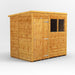 Power Garden Shed 75PP Golden Brown 7x5