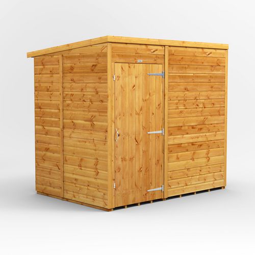 Power Garden Shed 75PPW Golden Brown 7x5