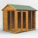 Power Garden Shed 86PASH Golden Brown 8x6