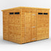 Power Garden Shed 86PPSS Golden Brown 8x6