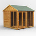 Power Garden Shed 88PASH Golden Brown 8x8