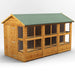 Power Garden Shed 126PAPS Golden Brown 12x6