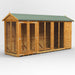 Power Garden Shed 144PASH Golden Brown 14x4