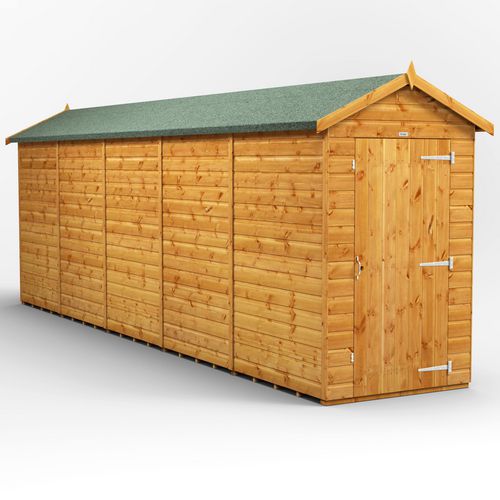 Power Garden Shed 204PAW Golden Brown 20x4