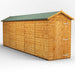 Power Garden Shed 204PAW Golden Brown 20x4