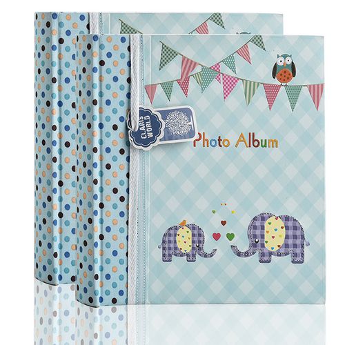 ARPAN Photo Album BA-9851-X2 200 6X4'' Pictures Blue Pack of 2