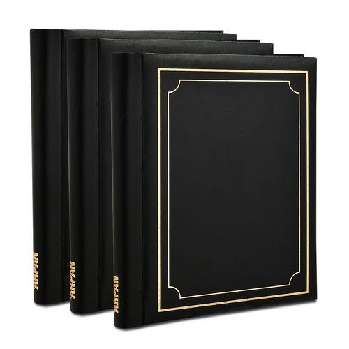 ARPAN Photo Album CL-SM40BK-PACK-3 20 Sheets Black Pack of 3