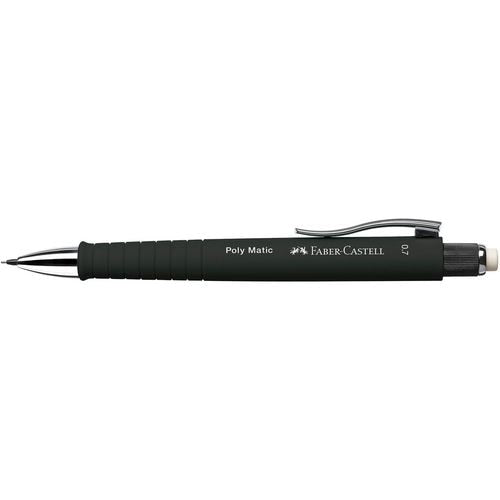 Faber-Castell Mechanical Pencil 96084000 Poly Matic 0.7 mm Black