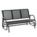 OutSunny Rocking Chair 84B-531 Steel, Texteline Black