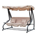 OutSunny Swing Chair 84A-050 Steel, Polyester Beige