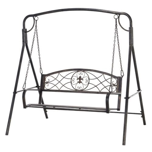 OutSunny Swing Chair 84A-122 Metal Antique Bronze