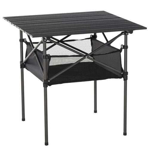 OutSunny Camping Table 84B-567 Black 700 mm x 700 mm x 690 mm