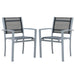 OutSunny Outdoor Chair 84B-293 Steel, Texteline Black