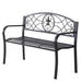 OutSunny Garden Bench 84B-284 Metal Black