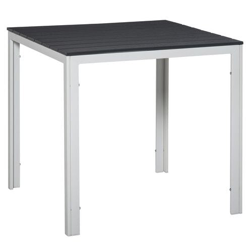 OutSunny Garden Dining Table 84B-560WT Metal