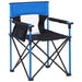 OutSunny Camping Chair 84B-391V70BU Oxford, Sponge, Metal Blue