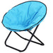 OutSunny Moon Chair 84B-299BU Metal, Oxford Blue