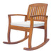 OutSunny Rocking Chair 84A-047 Acacia hardWood, Polyester Teak