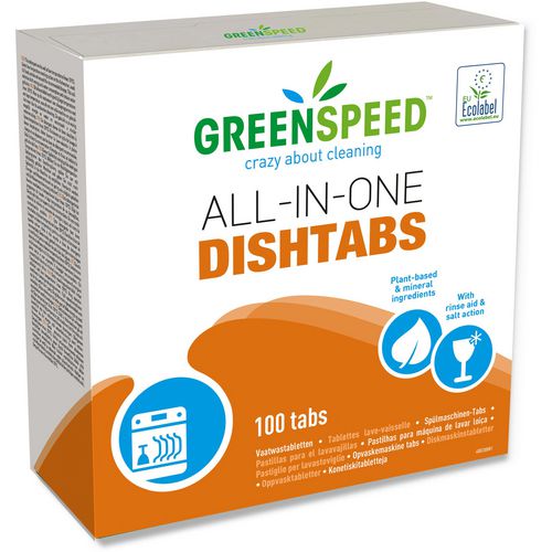 Greenspeed Dishwasher Tablets Pack of 5 x 100