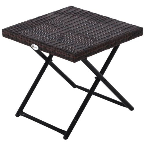 OutSunny Garden Table Garden Steel 400 x 400 x 400 mm