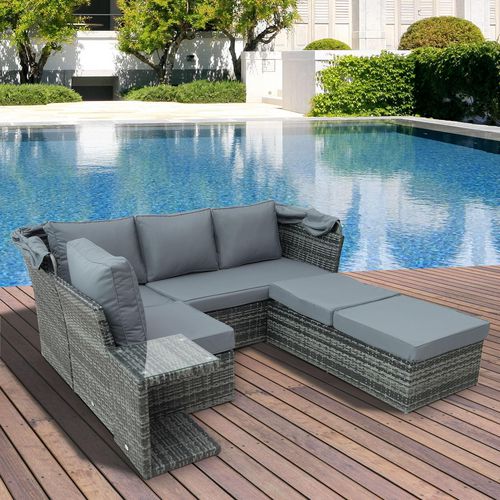 OutSunny Sofa Grey 850 x 218 mm