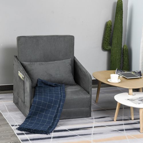 HOMCOM Sofa Grey 777 x 70 mm