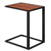 HOMCOM Side Table Brown 642 x 406 mm