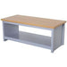 Homcom Rusty Coffee Table Wood Effect Grey 1,050 x 42.5 x 425 mm