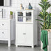 Kleankin Storage Unit Cupboard with Doors and Adjustable Shelf