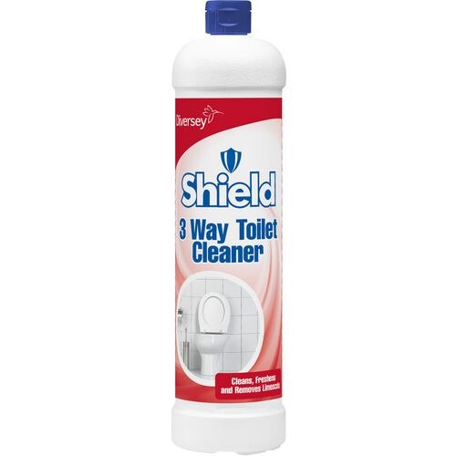 SHIELD Toilet Cleaner 3 Way Fresh 1 L Pack of 12