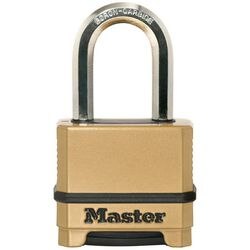 MASTERLOCK Combination Padlock M175EURDLF Boron Carbide